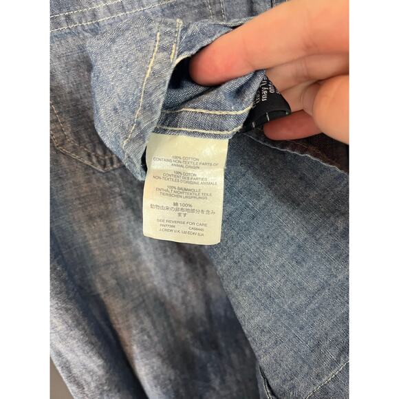 J Crew chambray button down size 6 - Picture 2 of 4